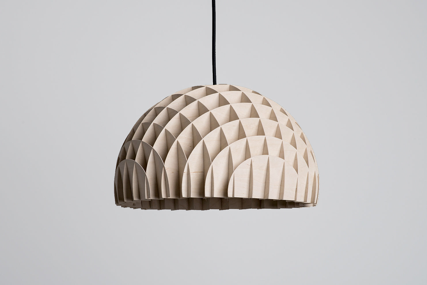 Ceiling Light Fixtures - Arc Pendant Plywood