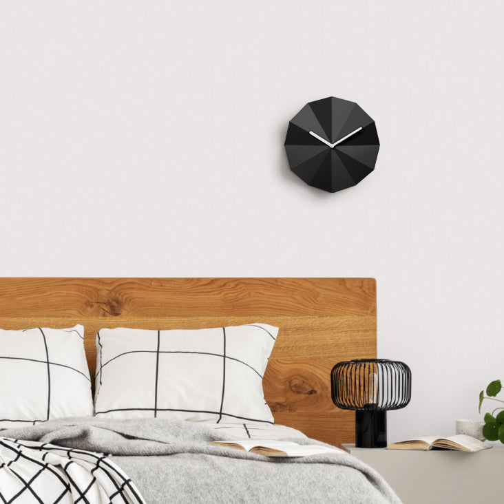 Wall Clocks - Delta Clock Black