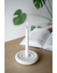 Wavy Candle Holder White