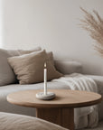 Wavy Candle Holder White