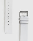 Leather Strap White