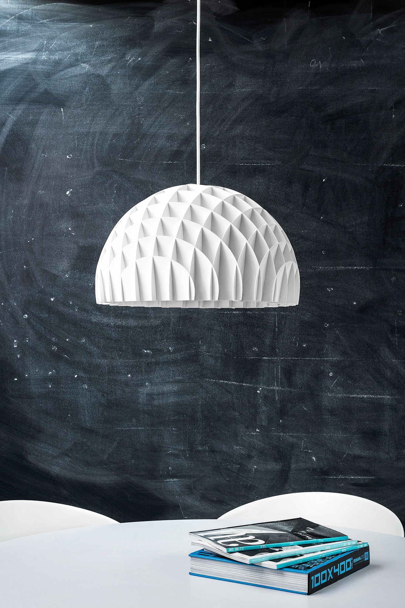 Arc Pendant - White - LAWA DESIGN