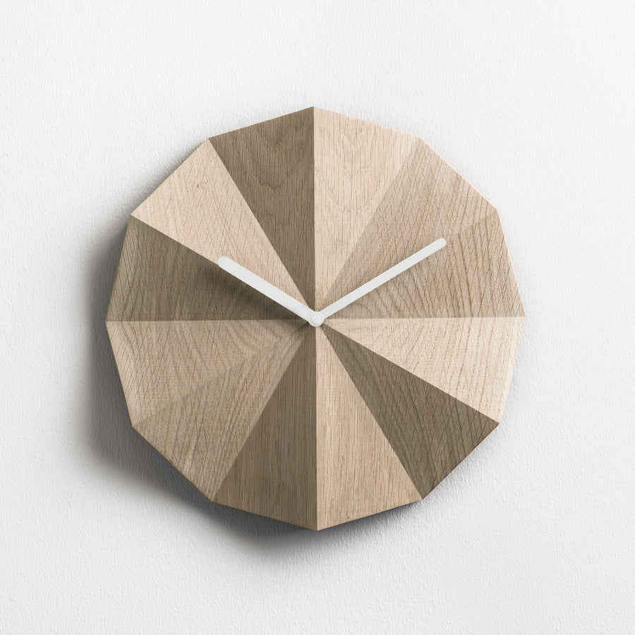 Wall Clocks - Delta Clock Oak